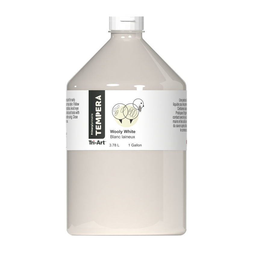 Primary Liquid Tempera - Woolly White - Art Noise