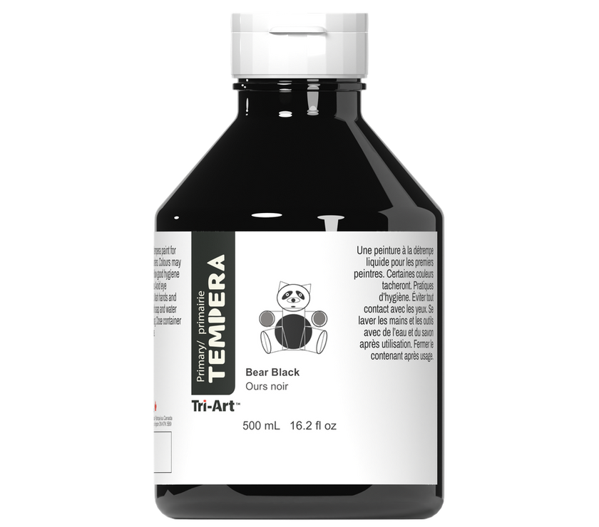 Primary Liquid Tempera - Bear Black - Art Noise