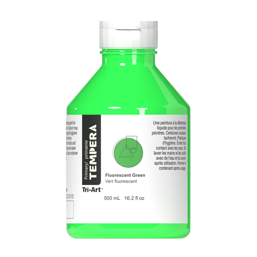 Primary Liquid Tempera - Fluorescent Green - Art Noise