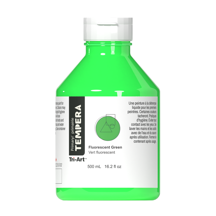 Primary Liquid Tempera - Fluorescent Green