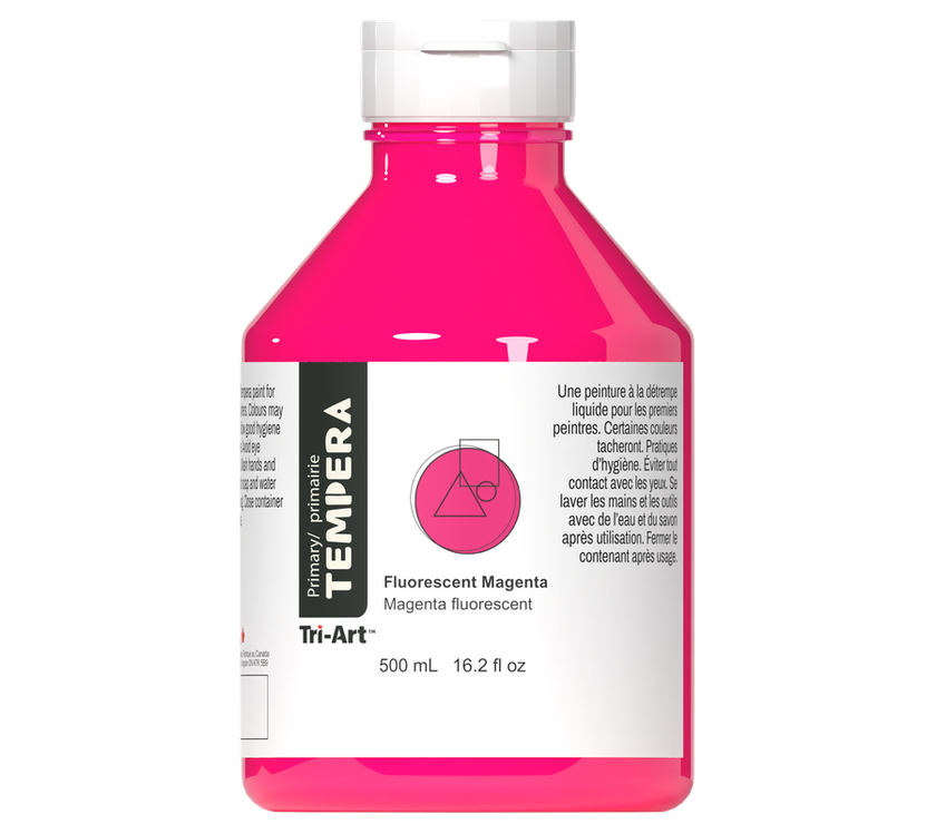 Primary Liquid Tempera - Fluorescent Magenta - Art Noise