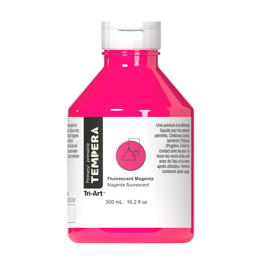 Primary Liquid Tempera - Fluorescent Magenta - Art Noise