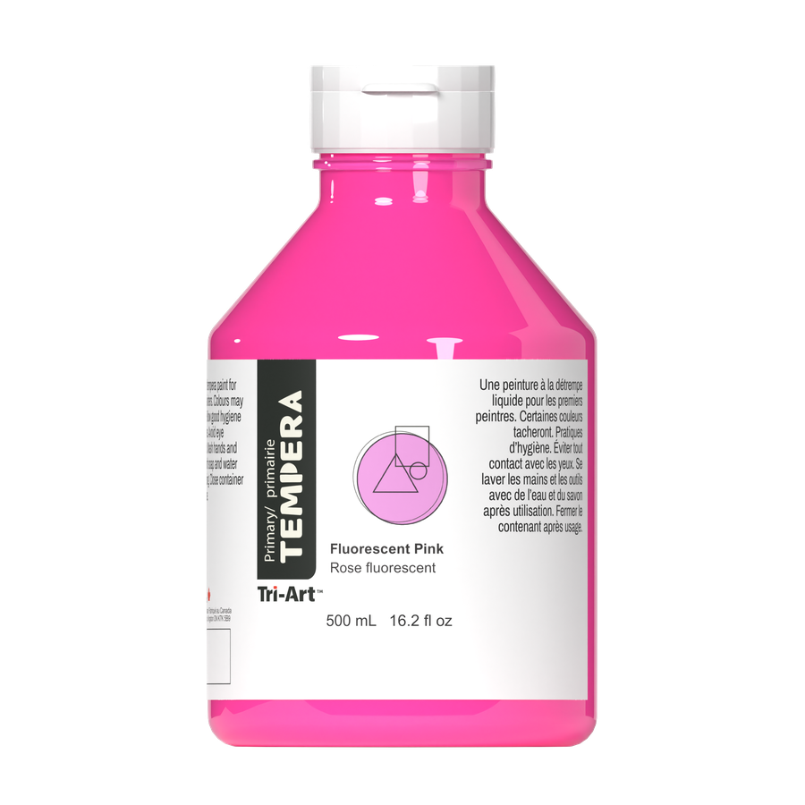 Primary Liquid Tempera - Fluorescent Pink - Art Noise