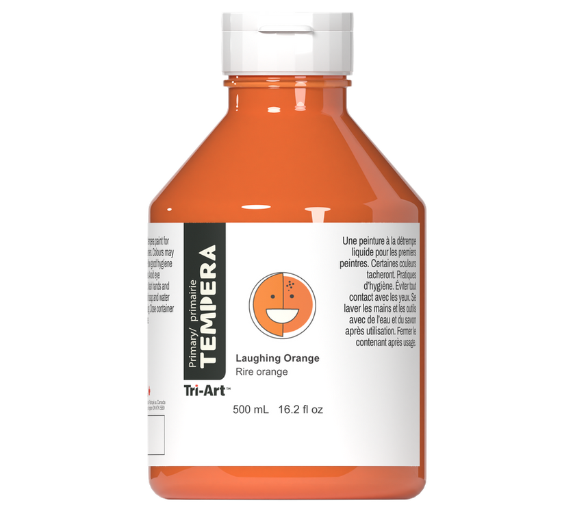 Primary Liquid Tempera - Laughing Orange - Art Noise