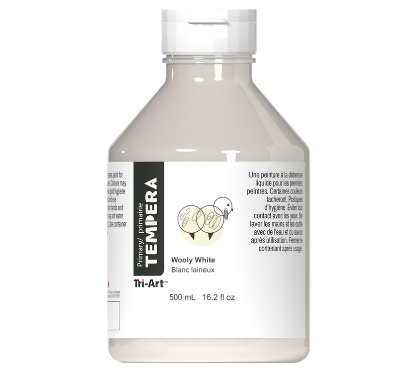 Primary Liquid Tempera - Woolly White - Art Noise
