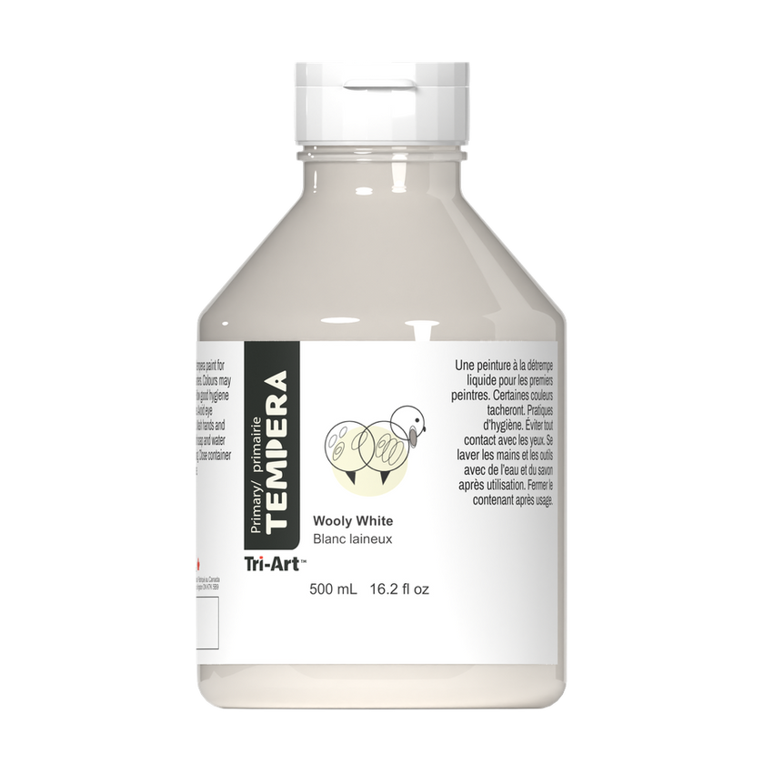 Primary Liquid Tempera - Woolly White - Art Noise