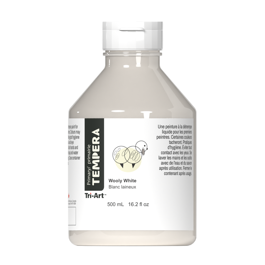 Primary Liquid Tempera - Woolly White - Art Noise