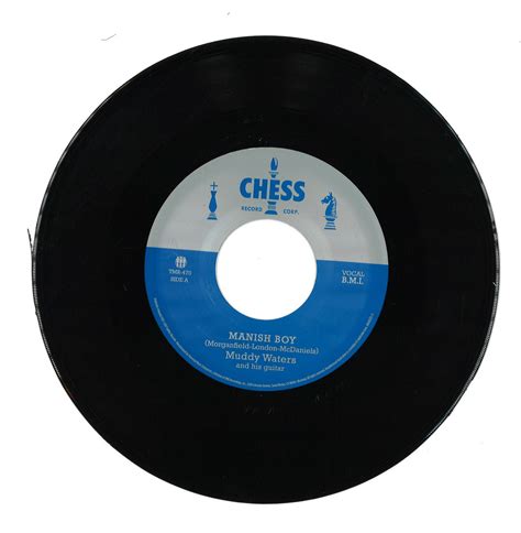 Muddy Waters - 'Manish Boy' b/w 'Young Fashioned Ways' (Black Vinyl) - 7" - TMR470 - Art Noise