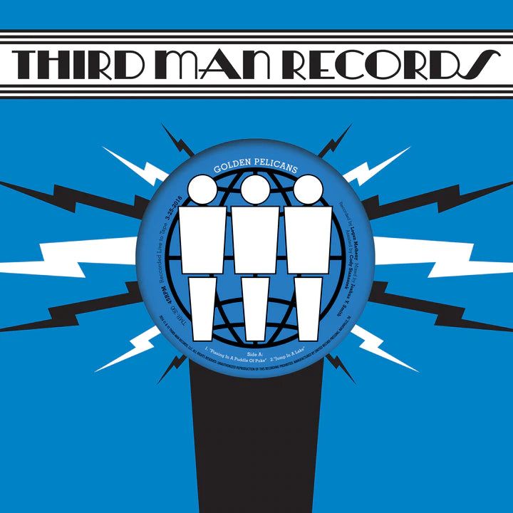 Golden Pelicans - Live at Third Man Records - 7" - TMR390 - Art Noise