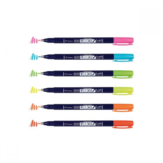 Tombow Fudenosuke Pens - Individual Pens - Art Noise