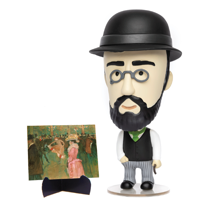 Today is Art Day - Henri de Toulouse-Lautrec Figurine - Art Noise