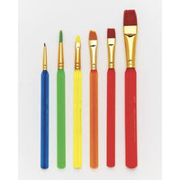 Faber-Castell - 6 Assorted Triangular Paintbrushes - Art Noise