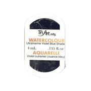 Tri-Art Water Colour Pans - Ultramarine Violet Blue Shade - 4 mL - Art Noise