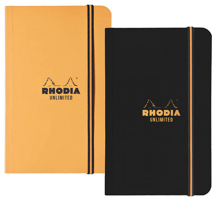 Rhodia - "Unlimited" Ruled Pocket Notebook - Art Noise