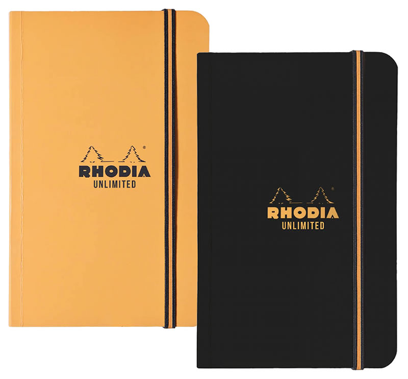 Rhodia - "Unlimited" Ruled Pocket Notebook - Art Noise