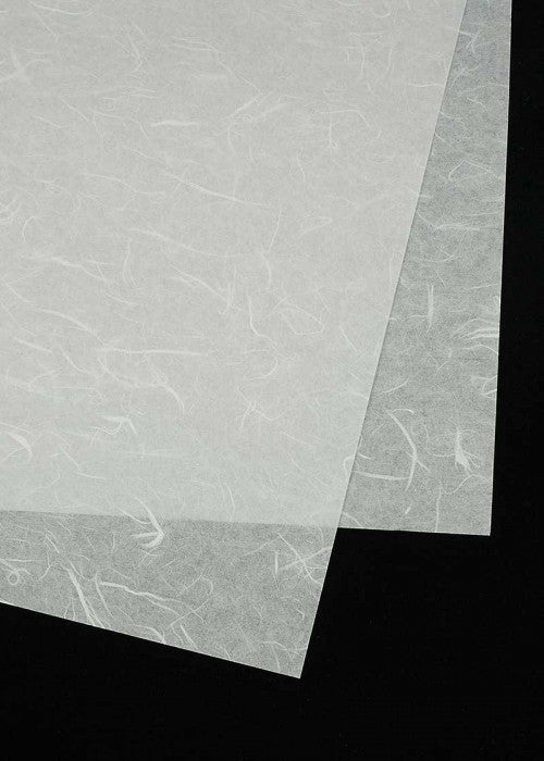 Japanese Paper - Unryu Tissue Heavy White MM - 25x37&quot; - JP021 (4548012539991)