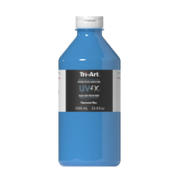 UVFX Black Light Poster Paint - Fluorescent Blue - Art Noise