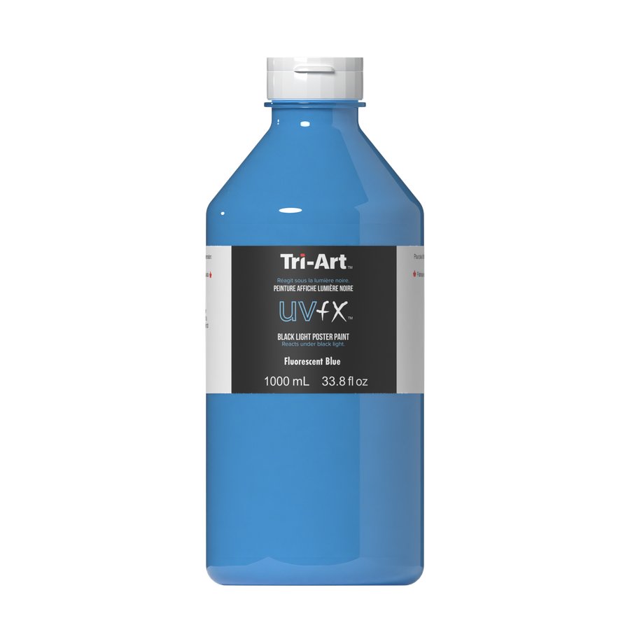 UVFX Black Light Poster Paint - Fluorescent Blue