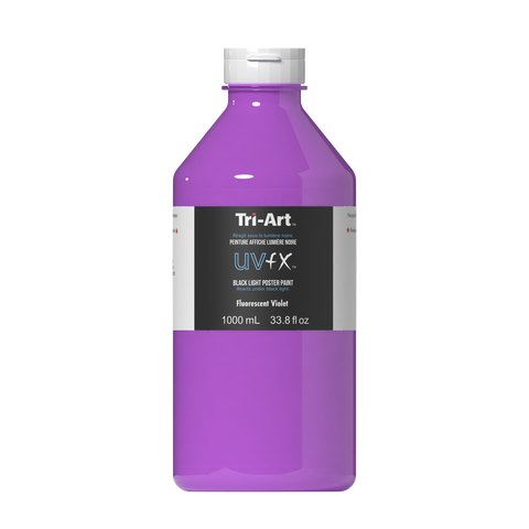 UVFX Black Light Poster Paint - Fluorescent Violet - Art Noise UVFX Black Light Poster Paint - Fluorescent Violet Tri-Art Mfg. product_type art-noise.myshopify.com uvfx-black-light-poster-paint-fluorescent-violet