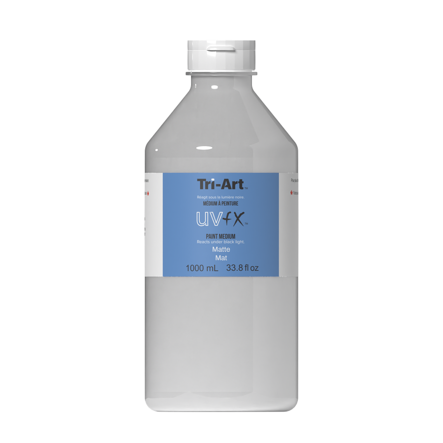 UVFX Black Light Poster Paint - UVFX Black Light Medium Matte - Art Noise