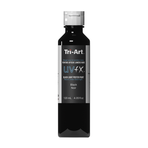 UVFX Black Light Poster Paint - Black - Art Noise
