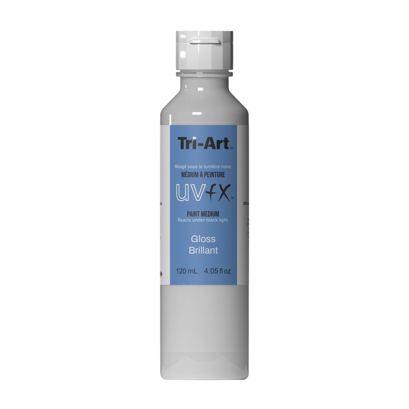 UVFX Black Light Poster Paint - UVFX Black Light Medium Gloss - Art Noise