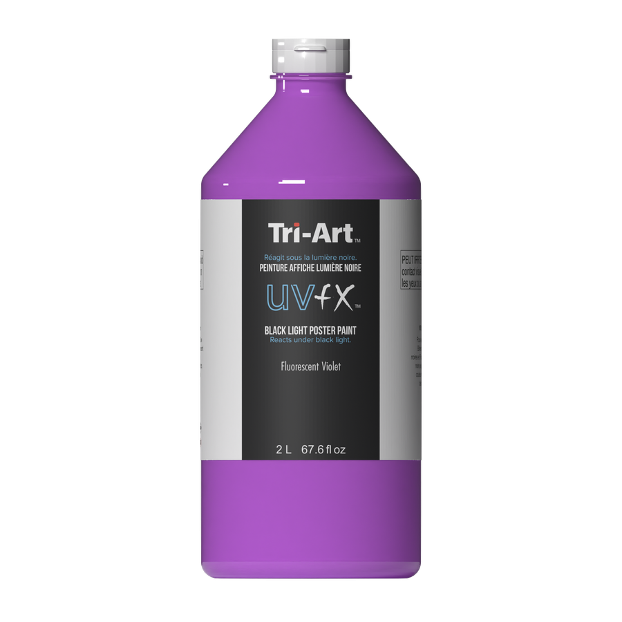 UVFX Black Light Poster Paint - Fluorescent Violet - Art Noise UVFX Black Light Poster Paint - Fluorescent Violet Tri-Art Mfg. product_type art-noise.myshopify.com uvfx-black-light-poster-paint-fluorescent-violet