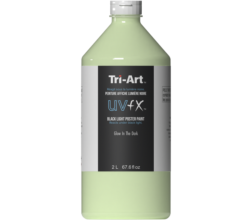UVFX Black Light Poster Paint - Glow in the Dark - Art Noise