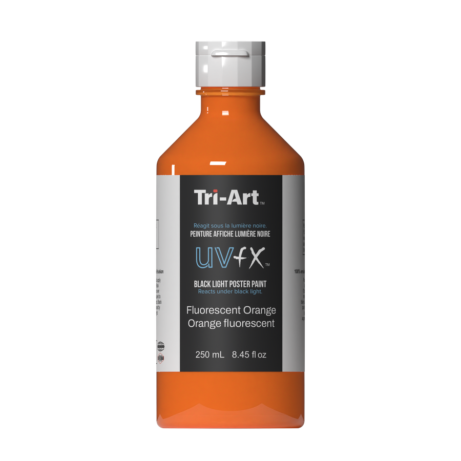 UVFX Black Light Poster Paint - Fluorescent Orange - Art Noise UVFX Black Light Poster Paint - Fluorescent Orange Tri-Art Mfg. product_type art-noise.myshopify.com uvfx-black-light-poster-paint-fluorescent-orange