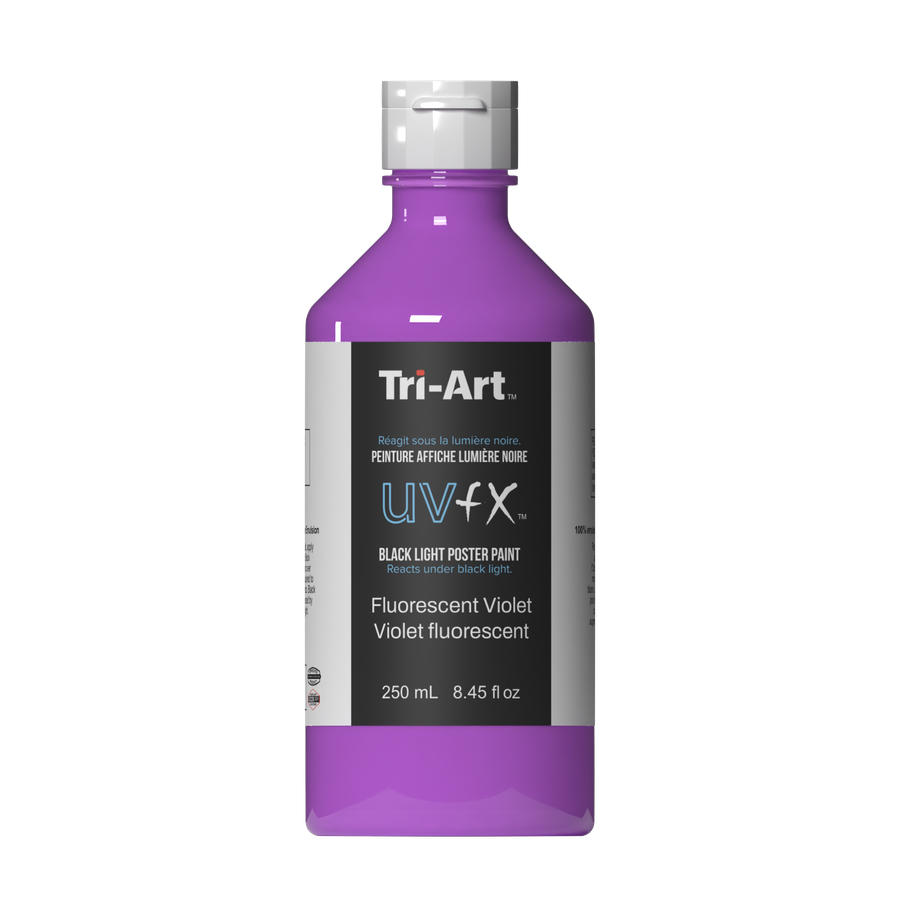 UVFX Black Light Poster Paint - Fluorescent Violet - Art Noise UVFX Black Light Poster Paint - Fluorescent Violet Tri-Art Mfg. product_type art-noise.myshopify.com uvfx-black-light-poster-paint-fluorescent-violet
