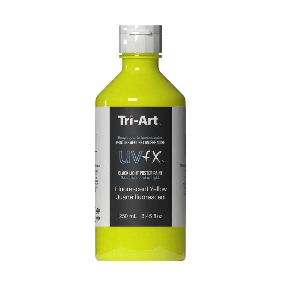 UVFX Black Light Poster Paint - Fluorescent Yellow - Art Noise UVFX Black Light Poster Paint - Fluorescent Yellow Tri-Art Mfg. product_type art-noise.myshopify.com uvfx-black-light-poster-paint-fluorescent-yellow