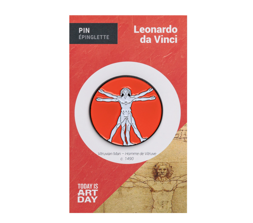Today is Art Day - Da Vinci Pins - Art Noise