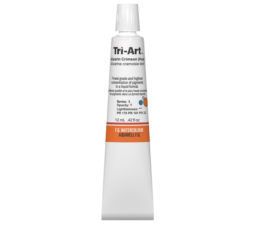 Tri-Art Water Colours - Alizarin Crimson - Art Noise