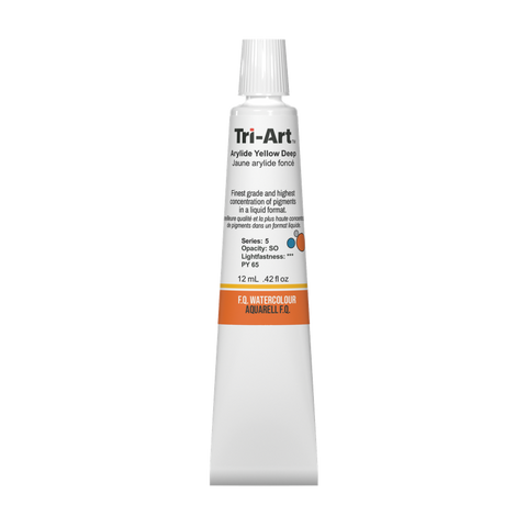 Tri-Art Water Colours - Arylide Yellow Deep - Art Noise