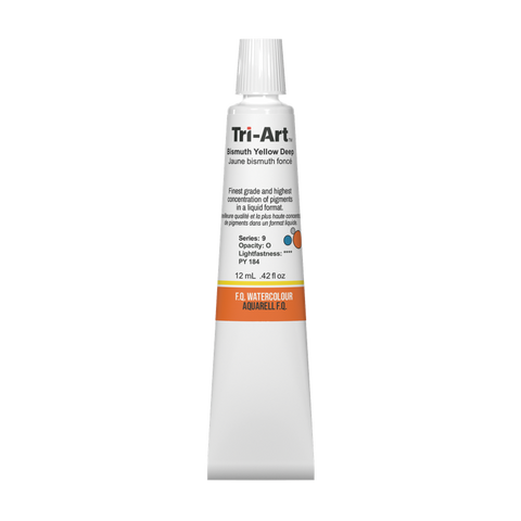 Tri-Art Water Colours - Bismuth Yellow Deep - Art Noise Tri-Art Water Colours - Bismuth Yellow Deep Tri-Art Mfg. watercolours art-noise.myshopify.com tri-art-water-colours-bismuth-yellow-deep