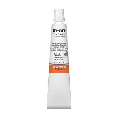 Tri-Art Water Colours - Burnt Crimson - Art Noise