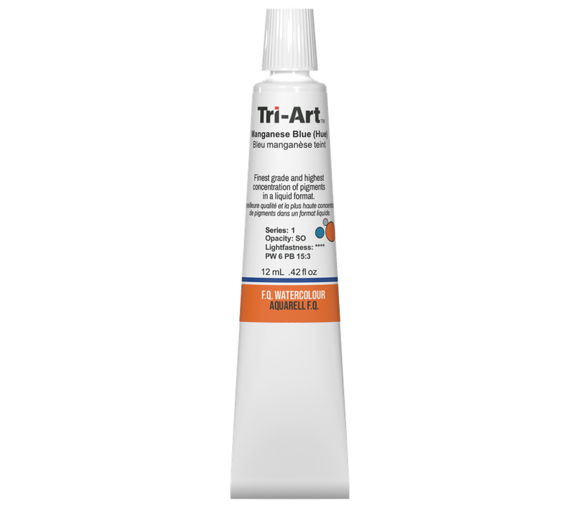 Tri-Art Water Colours - Manganese Blue Hue - Art Noise