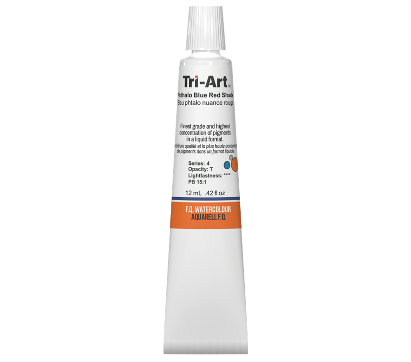 Tri-Art Water Colours - Phthalo Blue Red Shade - Art Noise