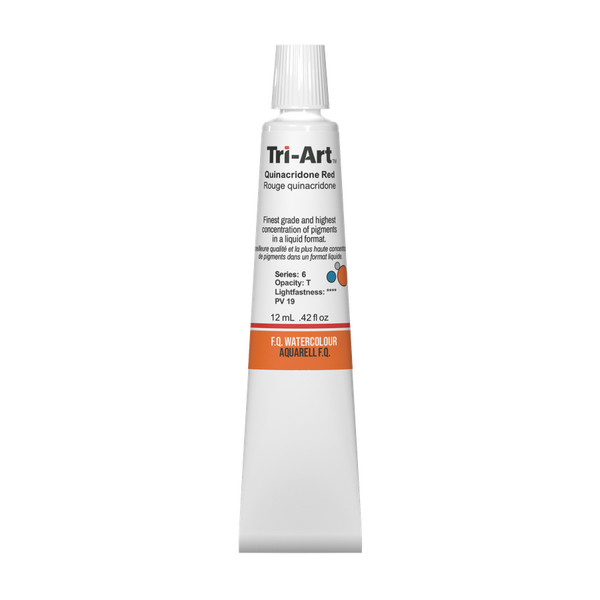 Tri-Art Water Colours - Quinacridone Red
