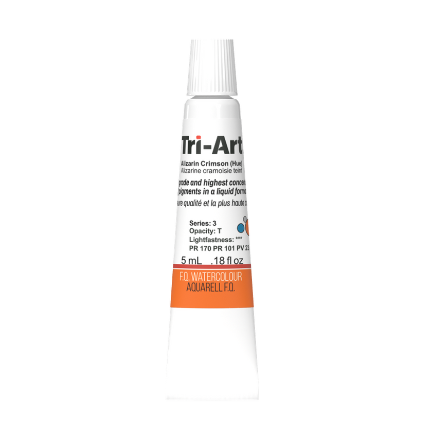 Tri-Art Water Colours - Alizarin Crimson - Art Noise
