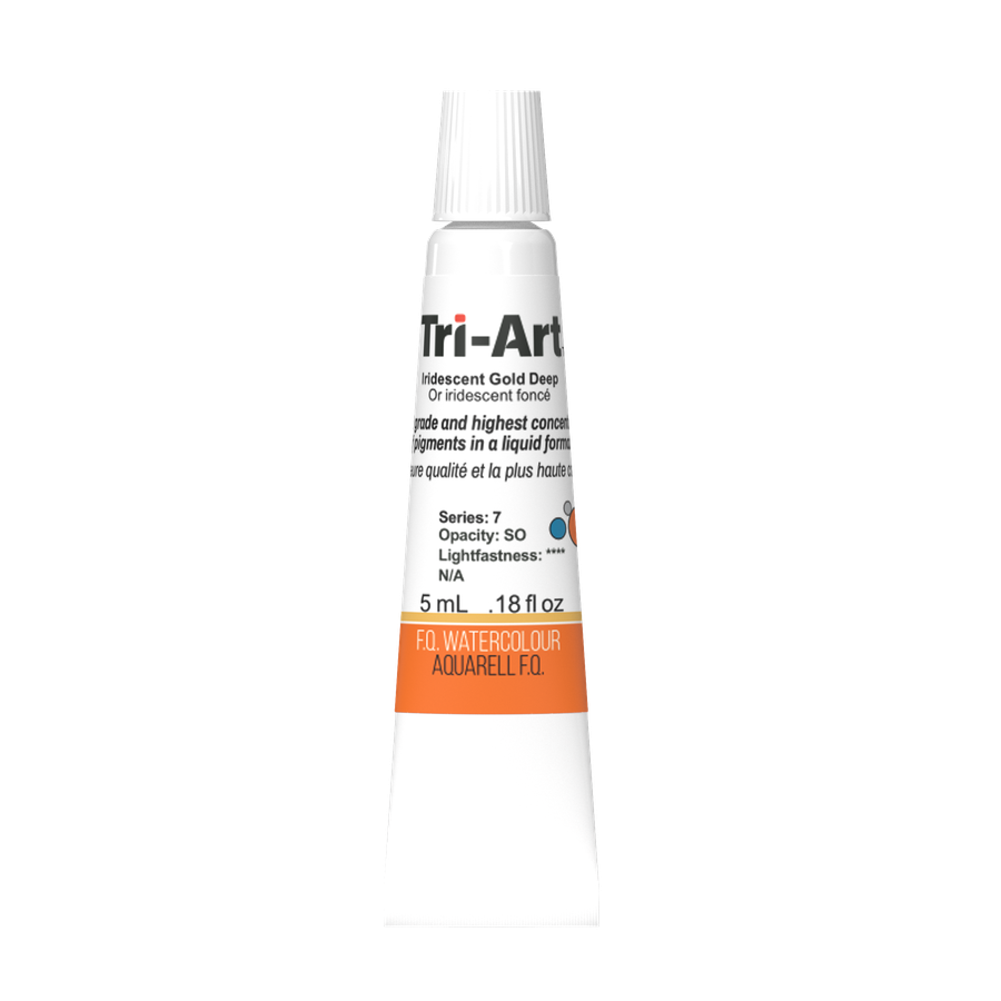 Tri-Art Water Colours - Iridescent Gold Deep - Art Noise