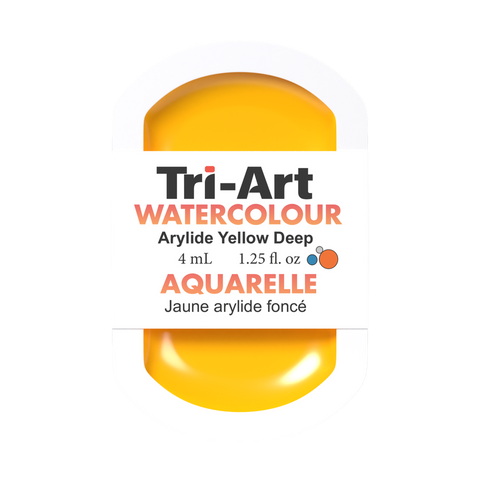 Tri-Art Water Colour Pans - Arylide Yellow Deep - 4 mL - Art Noise Tri-Art Water Colour Pans - Arylide Yellow Deep - 4 mL Tri-Art Mfg. product_type art-noise.myshopify.com tri-art-water-colour-pans-arylide-yellow-deep-4-ml
