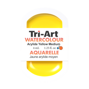 Tri-Art Water Colour Pans - Arylide Yellow Medium - 4 mL - Art Noise