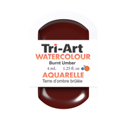 Tri-Art Water Colour Pans - Burnt Umber - 4 mL - Art Noise