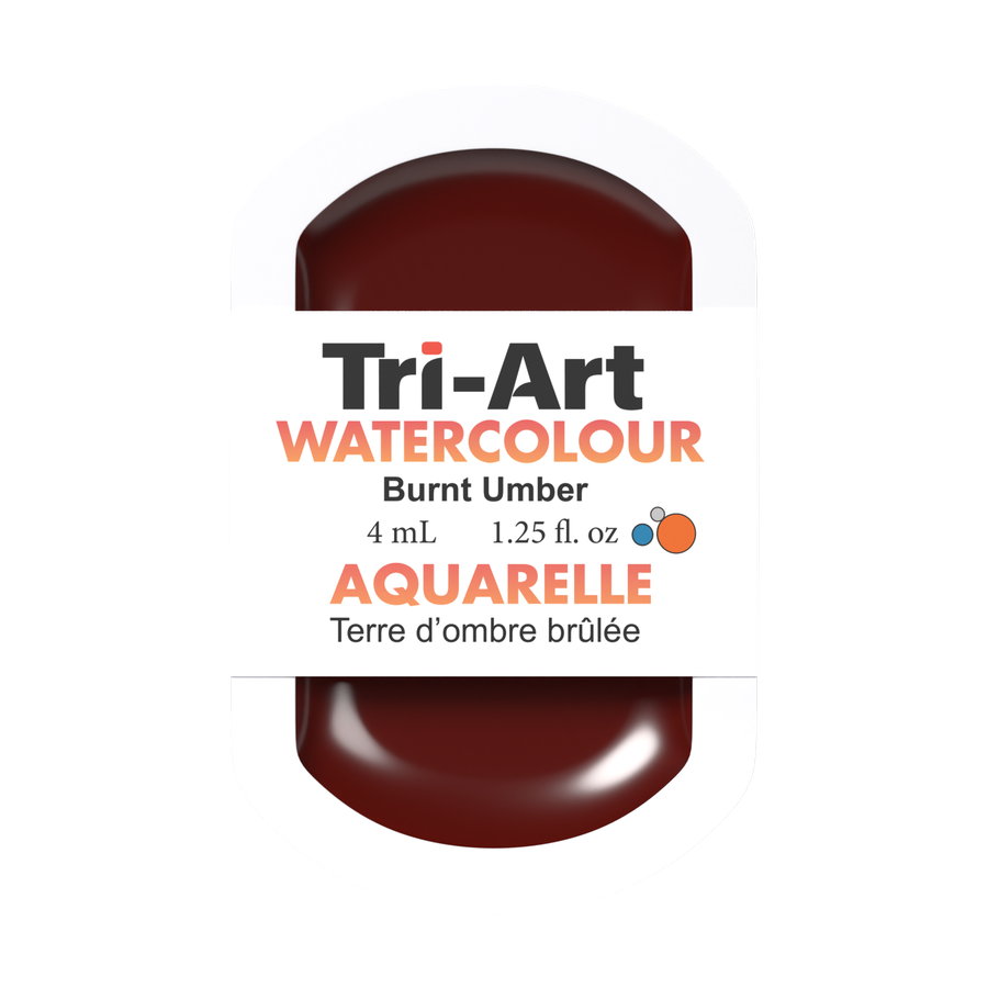 Tri-Art Water Colour Pans - Burnt Umber - 4 mL - Art Noise Tri-Art Water Colour Pans - Burnt Umber - 4 mL Tri-Art Mfg. product_type art-noise.myshopify.com tri-art-water-colour-pans-burnt-umber-4-ml