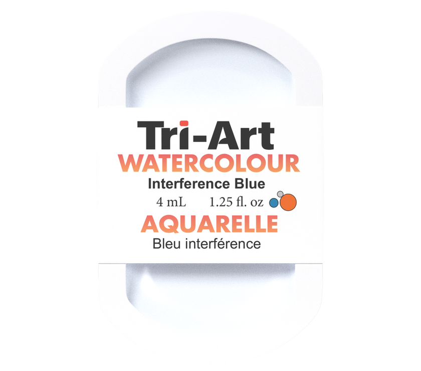 Tri-Art Water Colour Pans - Interference Blue - 4 mL - Art Noise