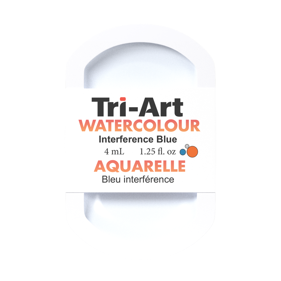 Tri-Art Water Colour Pans - Interference Blue - 4 mL - Art Noise Tri-Art Water Colour Pans - Interference Blue - 4 mL Tri-Art Mfg. product_type art-noise.myshopify.com tri-art-water-colour-pans-interference-blue-4-ml