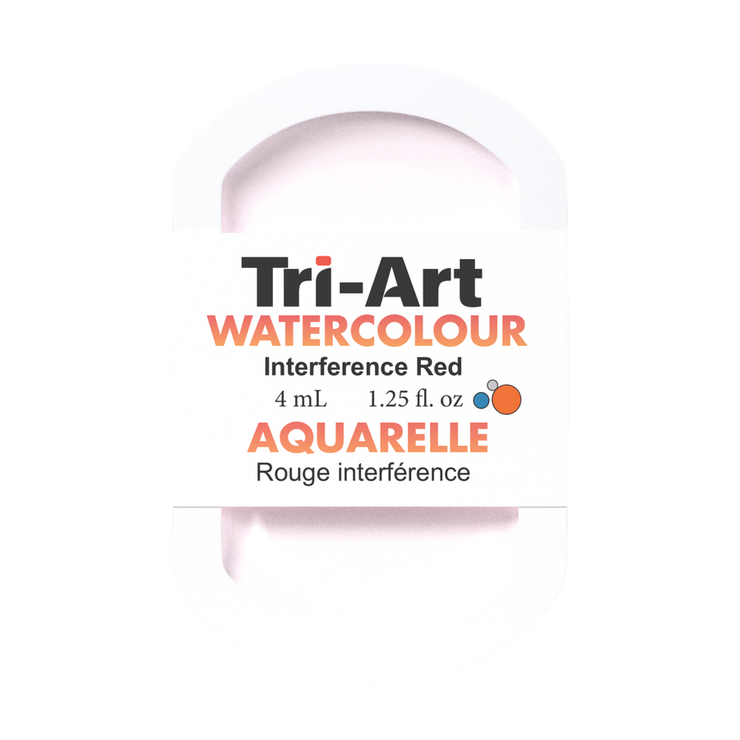 Tri-Art Water Colour Pans - Interference Red - 4 mL - Art Noise