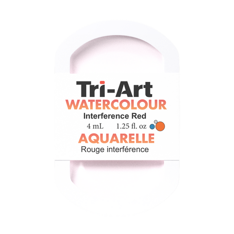 Tri-Art Water Colour Pans - Interference Red - 4 mL - Art Noise