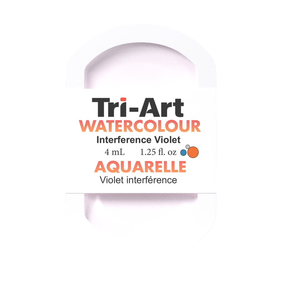 Tri-Art Water Colour Pans - Interference Violet - 4 mL - Art Noise
